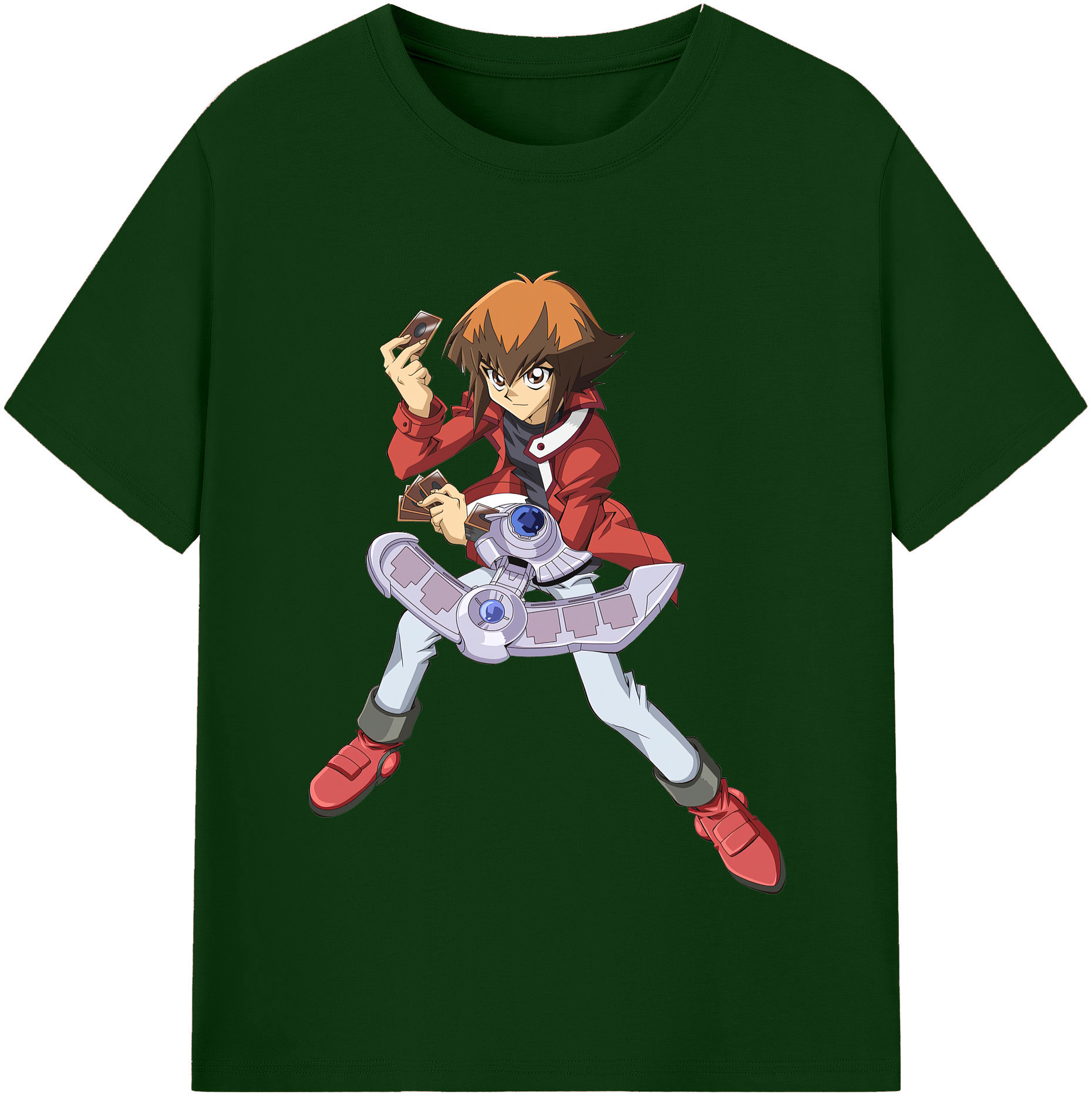 （画像用） 遊☆戯☆王 Yu-Gi-Oh! 綿100％半袖Tシャツ（フロントプリント）
